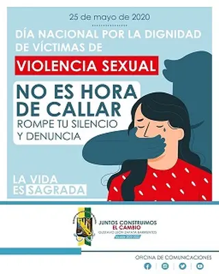 25 de mayo día nacional por la dignidad de víctimas de violencia sexual