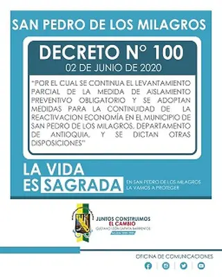 Decreto N° 100 del 02 de junio de 2020