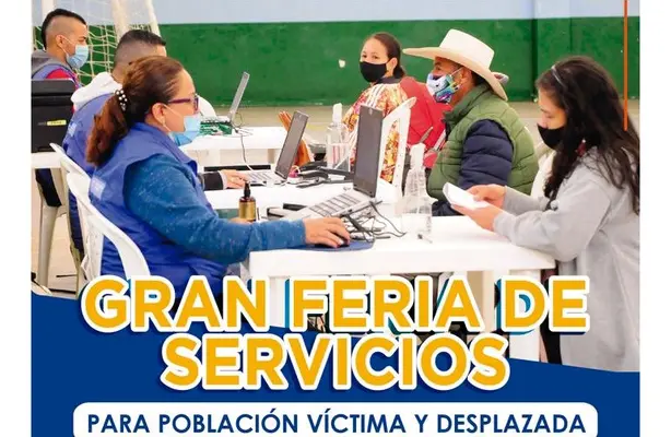 Gran feria de servicios para población víctima y desplazada radicada en el municipio de San Pedro de los Milagros