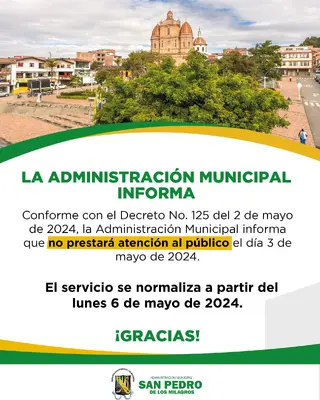 La Administración Municipal Informa